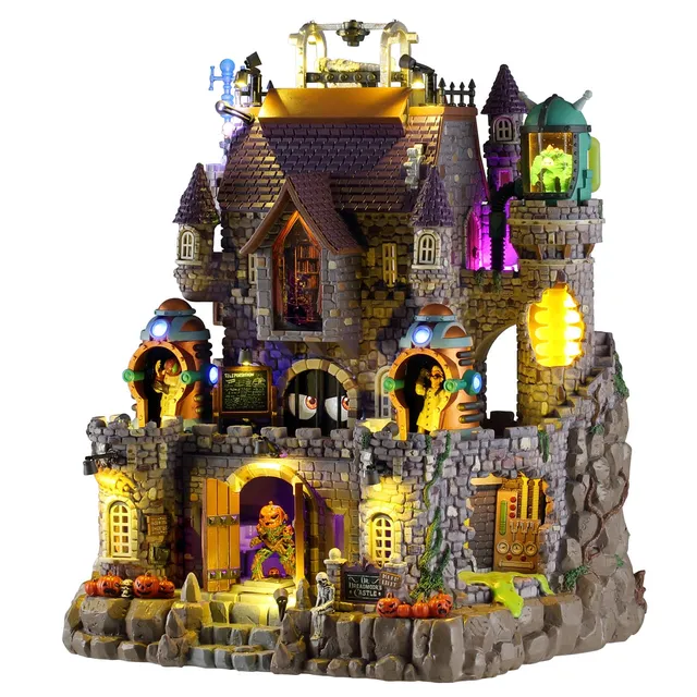 lemax-dr-dreadmoor-s-castle-ch-teau-spooky-town-halloween image 1