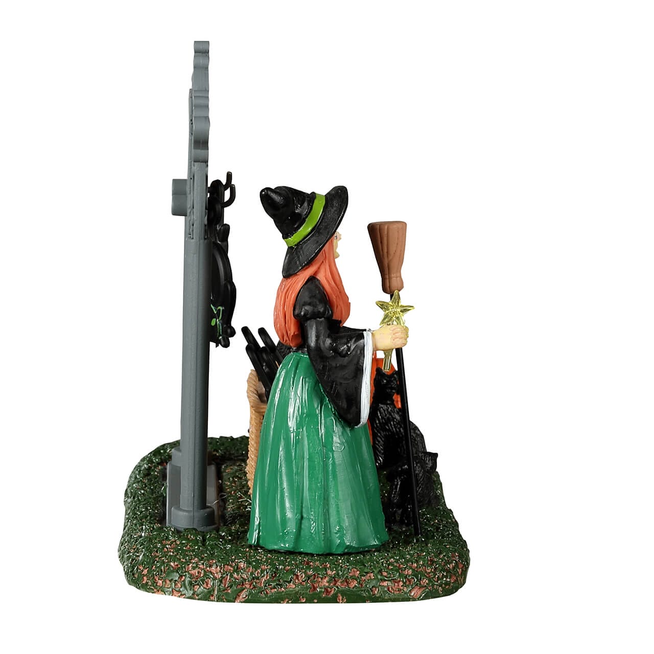 lemax-black-cat-countdown-spooky-town-figurine-halloween image 2