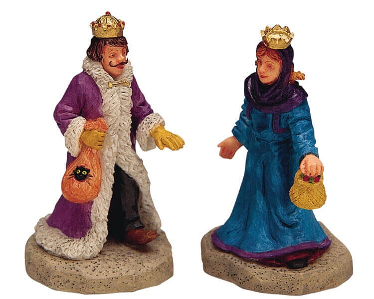 lemax-king-queen-figurines-halloween-spooky-town image 1