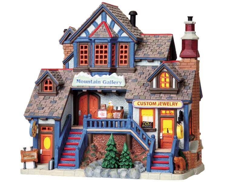 lemax-mountain-gallery-miniature-de-village-de-collection image 1