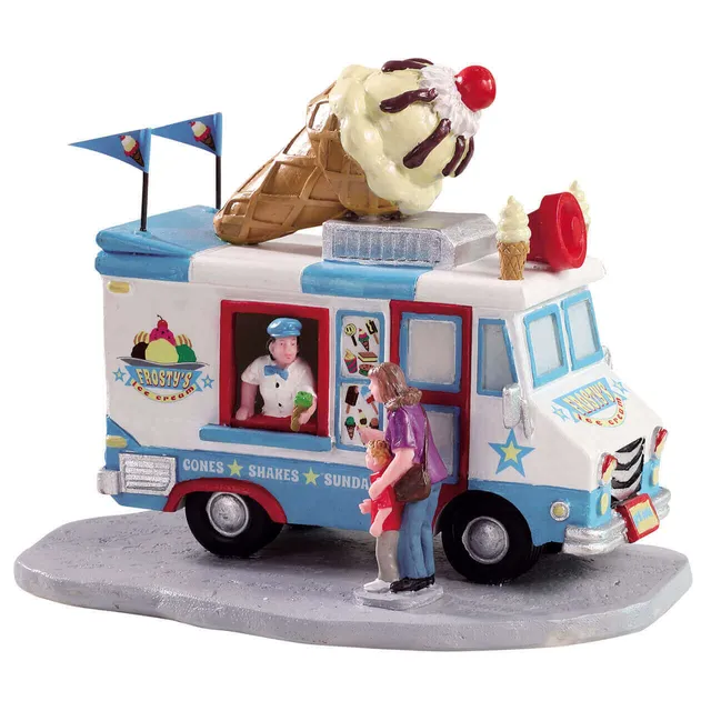 lemax-ice-cream-truck-v-hicule-miniature-marchand-de-glaces image 1