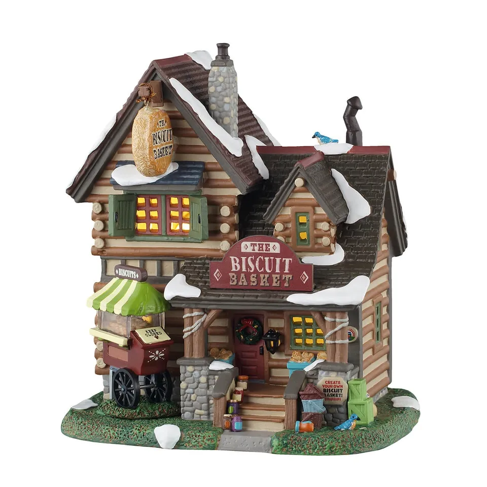 lemax-the-biscuit-basket-chalet-miniature-vail-village image 1