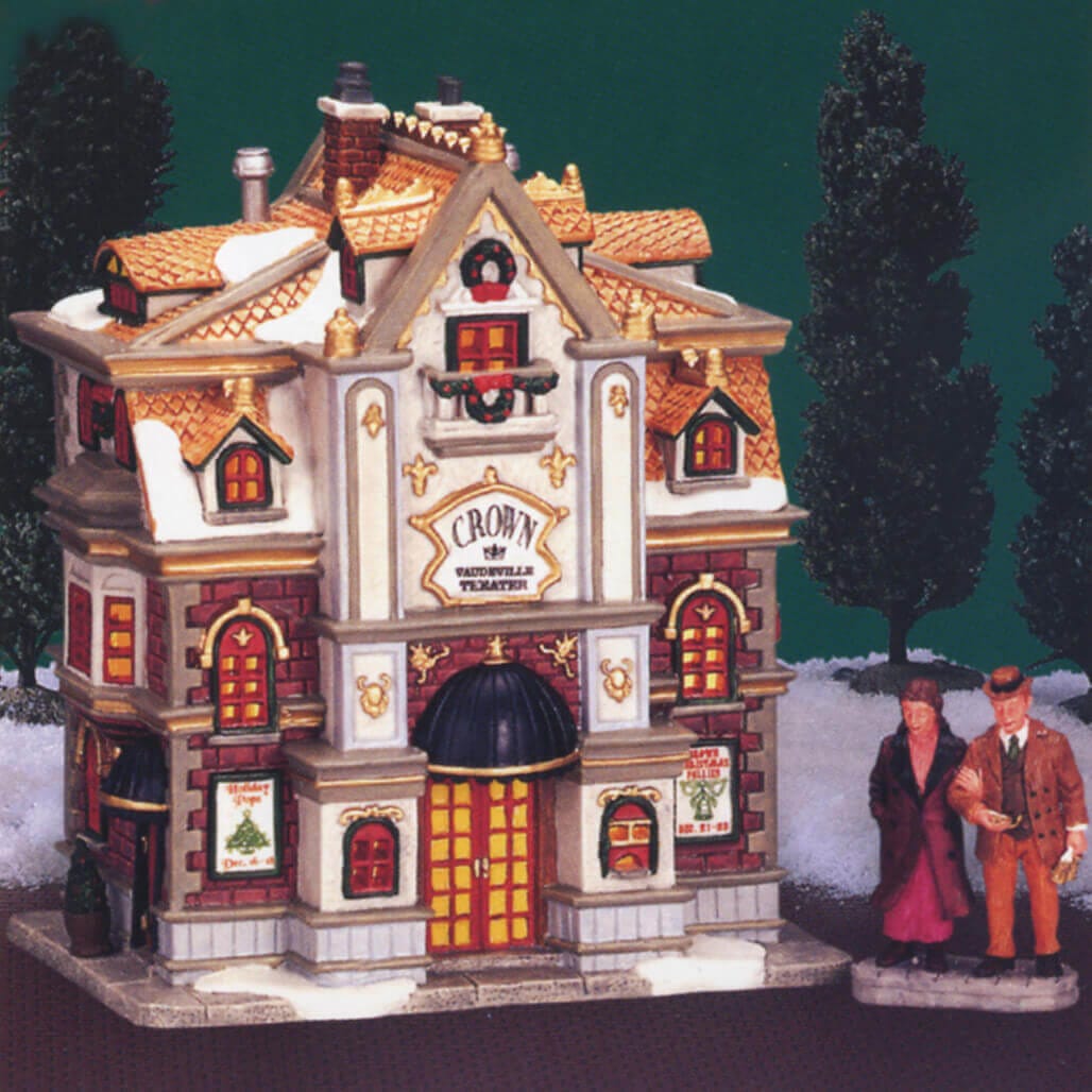 lemax-crown-vaudeville-theater-b-timent-th-tre-miniature image 1