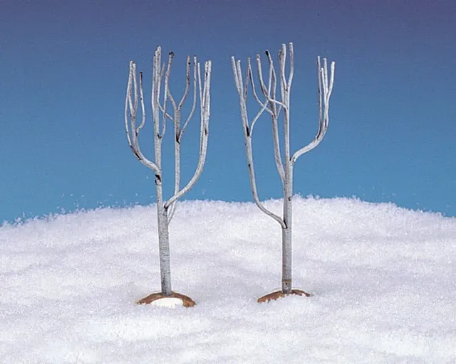 lemax-dry-tree-5-6-inch-set-de-2-arbres-secs-miniatures image 1