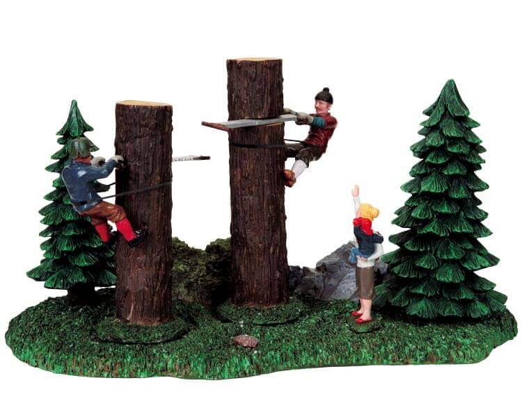 lemax-tree-climbing-games-figurine-miniature-de-collection image 2