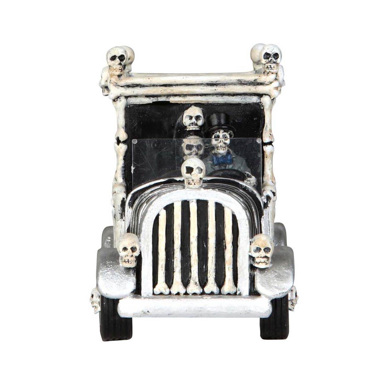 lemax-hearse-of-bones-corbillard-miniature-spooky-town image 2