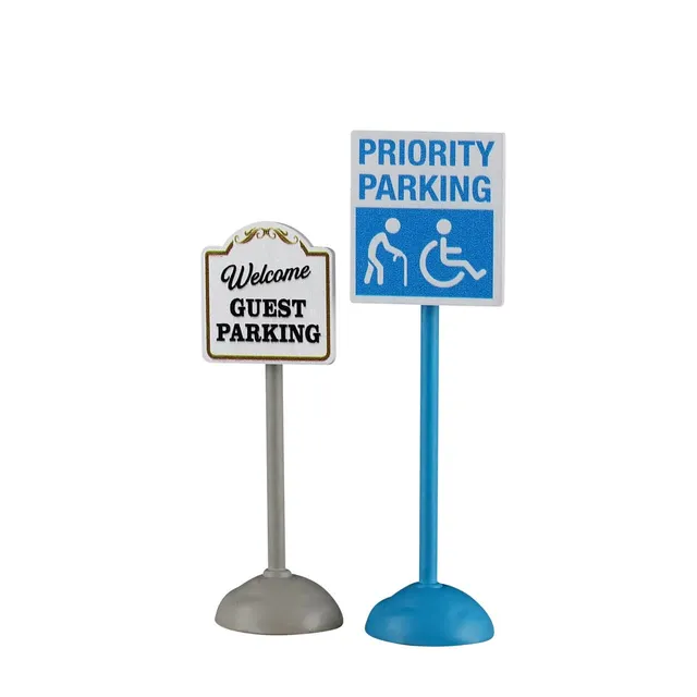 lemax-parking-signs-panneaux-de-parking-miniatures image 1