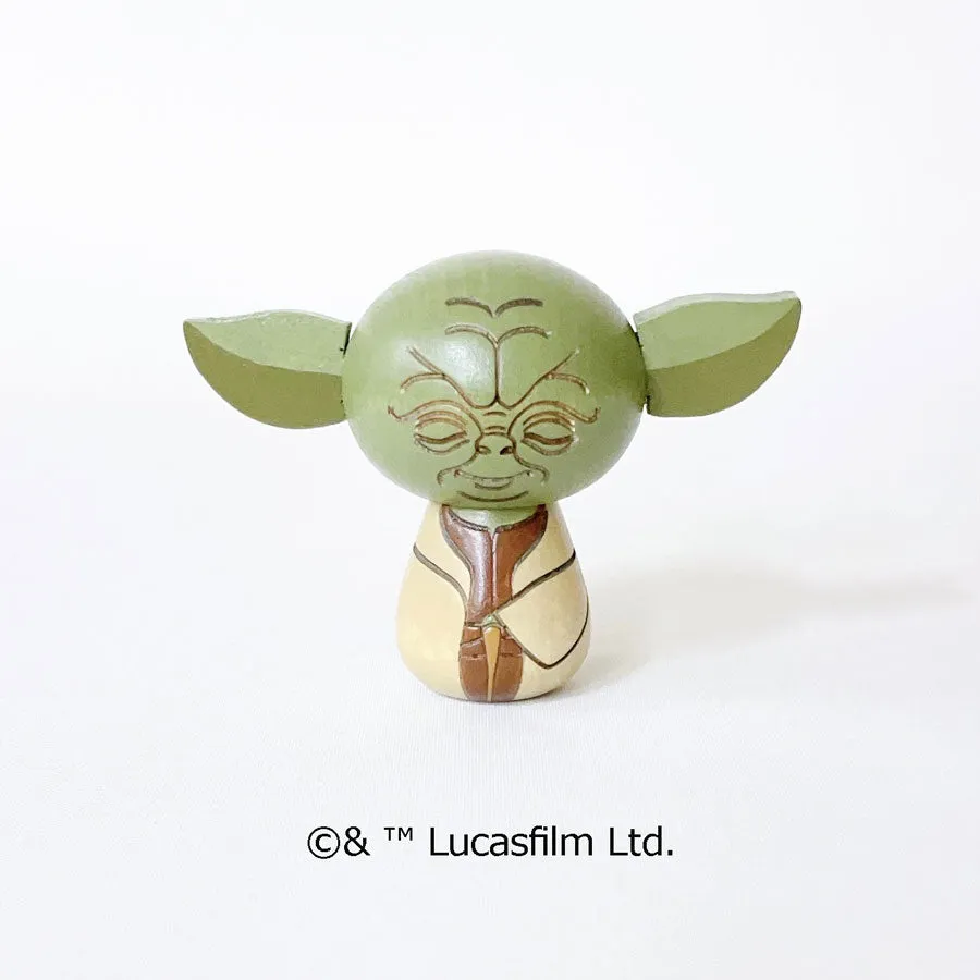 usaburo-kokeshi-star-wars-yoda-figurine-yura-koro-85-x-46-x-65-mm image 1