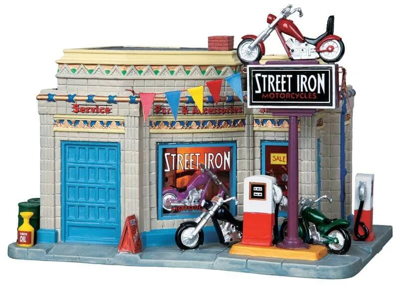 lemax-street-iron-motorcycles-accessoire-miniature-motos image 1