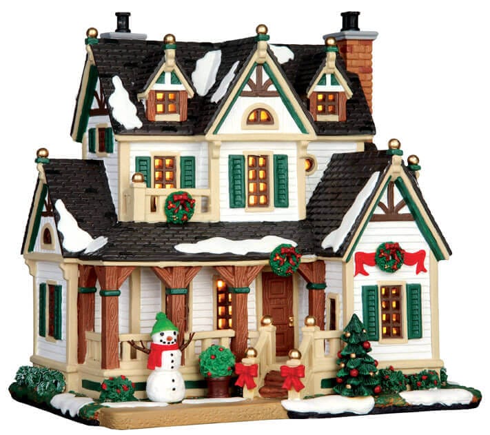 lemax-westfield-house-maison-illumin-e-village-miniature image 1