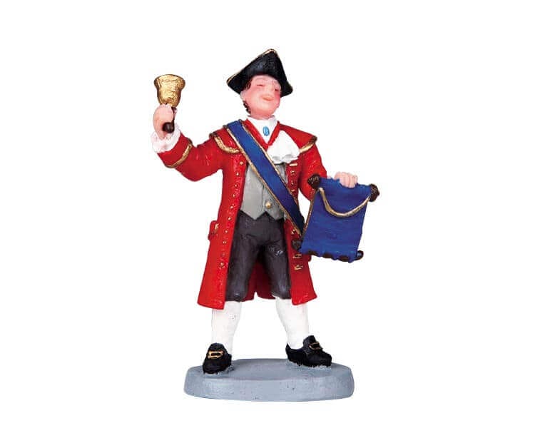 lemax-town-crier-figurine-crieur-public-miniature-2 image 1