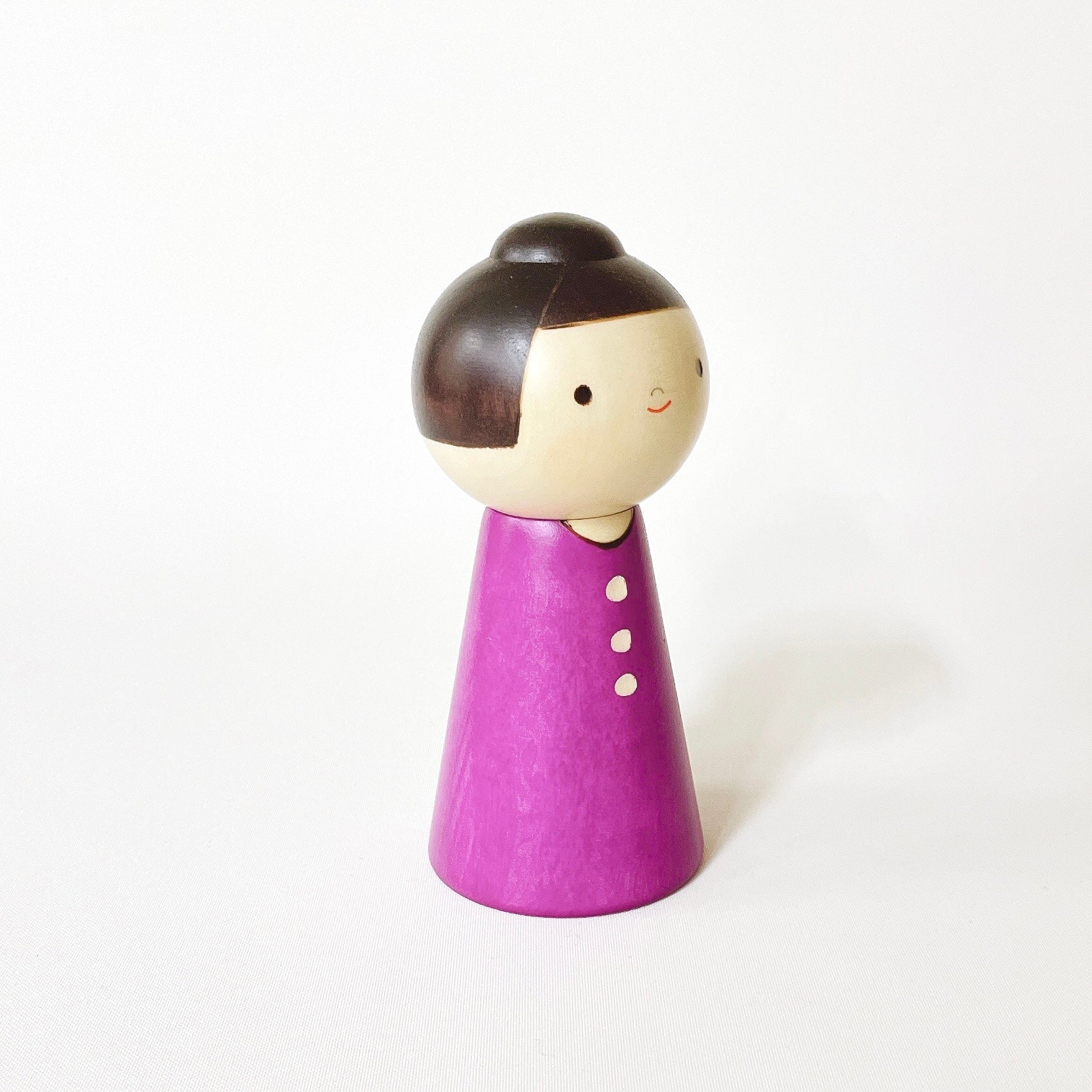 usaburo-kokeshi-mama-san-mother-poupee-kokeshi-artisanale-11-5-cm image 4