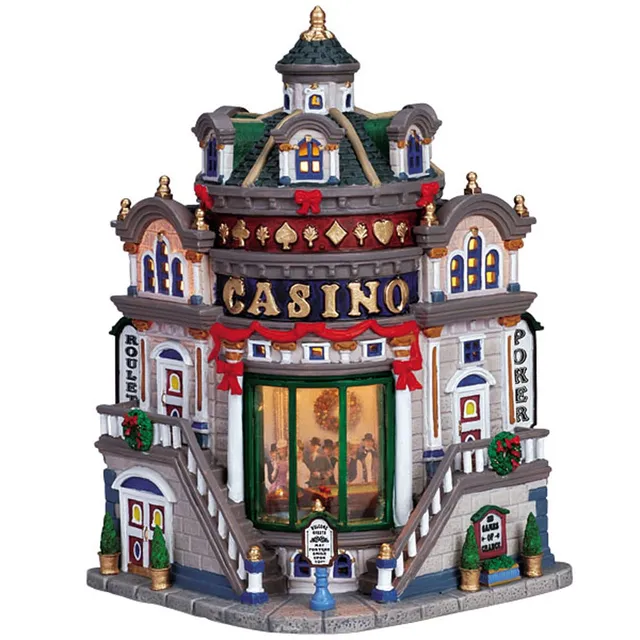 lemax-casino-b-timent-village-miniature-lumineux image 1