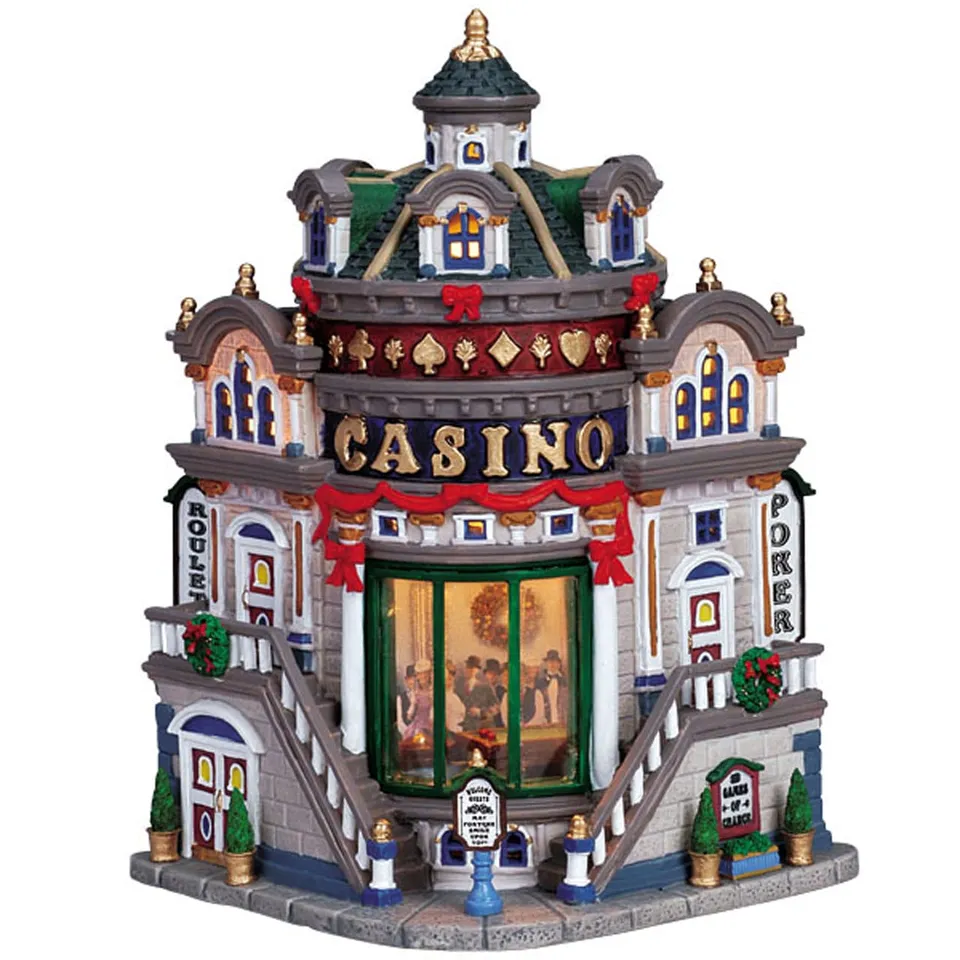 lemax-casino-b-timent-village-miniature-lumineux image 1
