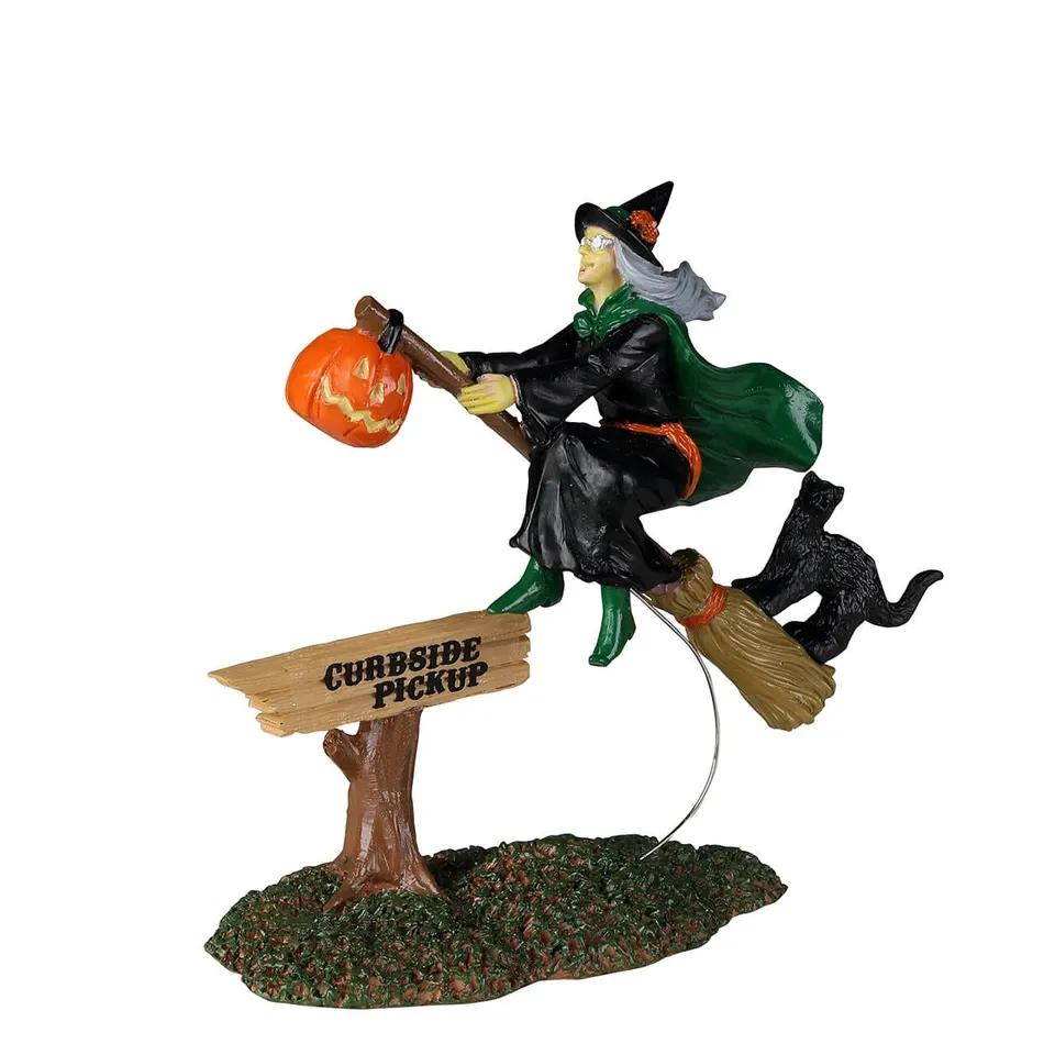 lemax-curbside-pickup-figurine-sorci-re-spooky-town image 1