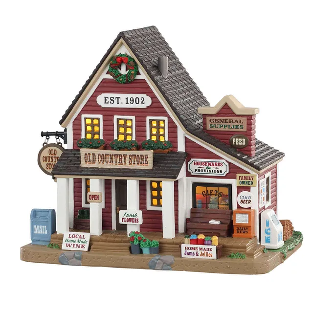 lemax-old-country-store-boutique-miniature-harvest-crossing image 1