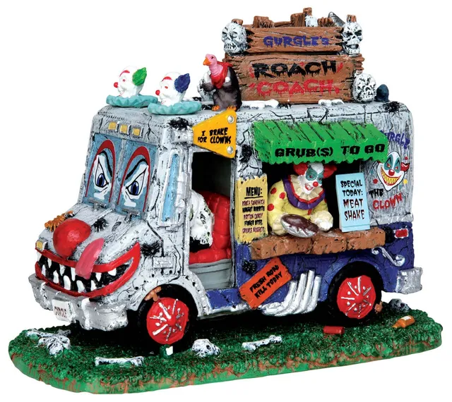 lemax-gurgle-s-roach-coach-v-hicule-spooky-town image 1