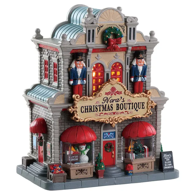 lemax-nora-s-christmas-boutique-maison-miniature-caddington image 1