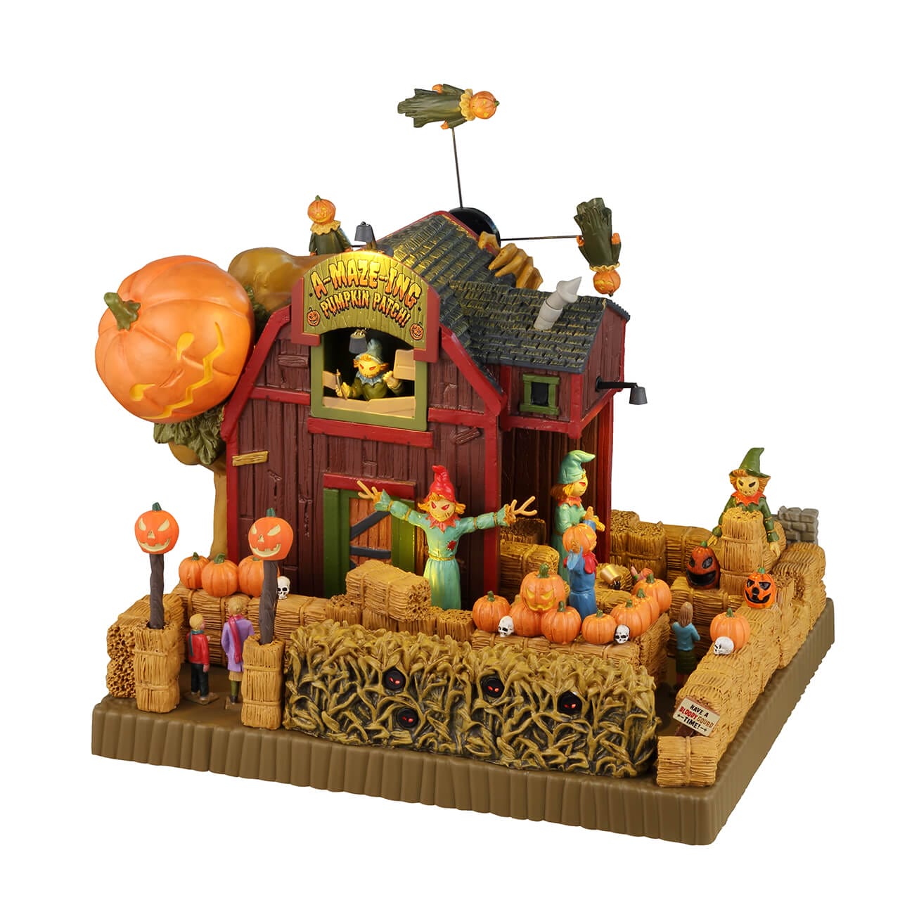 lemax-a-maze-ing-pumpkin-patch-labyrinthe-citrouilles-halloween image 2