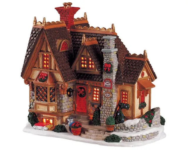 lemax-howard-house-maison-miniature-illumin-e image 1