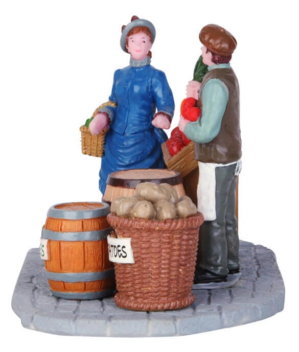 lemax-street-grocer-picerie-miniature-de-village-lumineuse image 2
