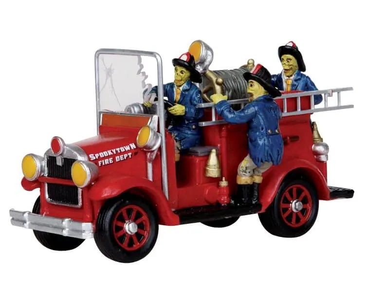 lemax-ghostly-firefighters-figurine-spooky-town-halloween image 1
