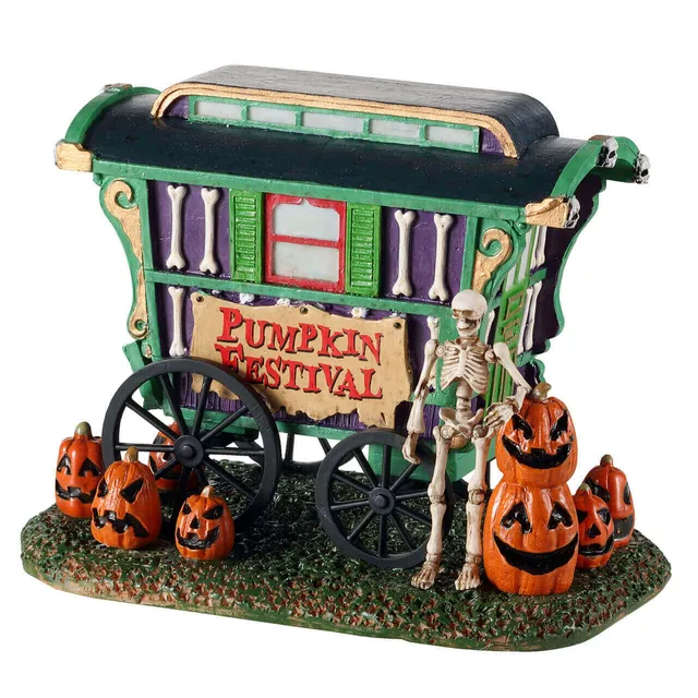 lemax-pumpkin-festival-sc-ne-miniature-spooky-town image 1