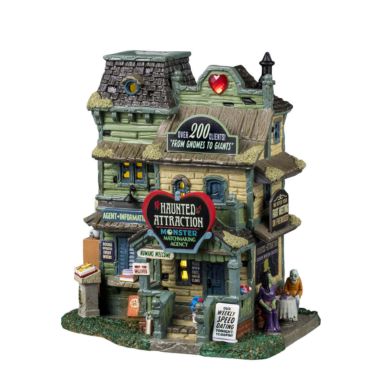 lemax-haunted-attraction-agence-matrimoniale-hant-e-spooky-town image 1