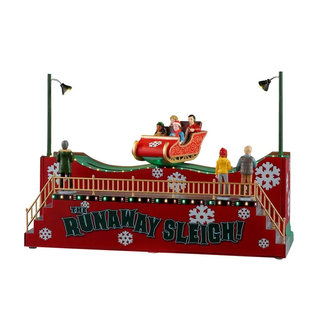 lemax-the-runaway-sleigh-man-ge-miniature-tra-neau-de-no-l image 1