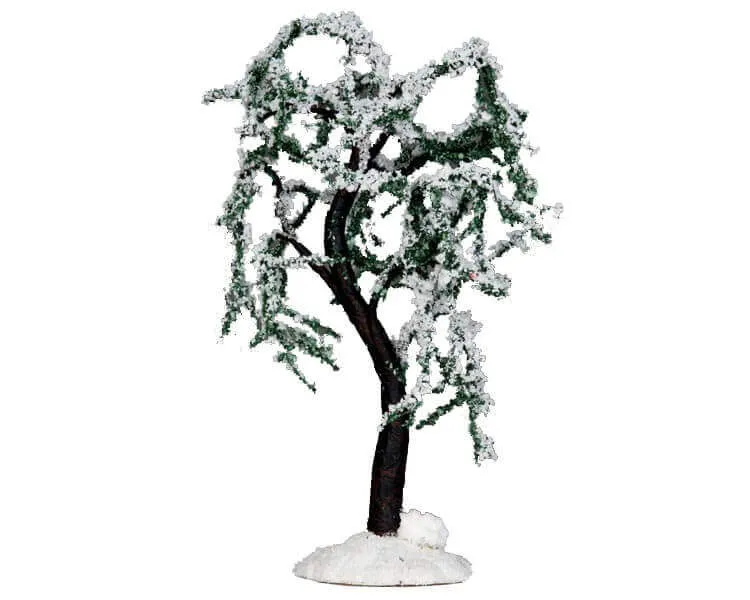 lemax-snowy-ash-tree-arbre-enneig-miniature-pour-village-de-no-l image 1