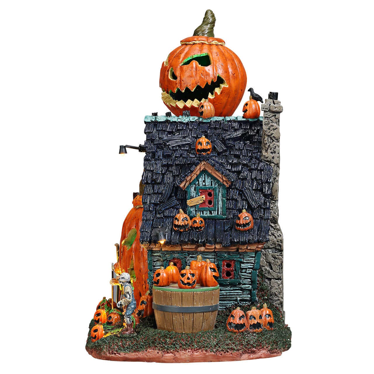 lemax-the-mad-pumpkin-patch-attraction-miniature-anim-e-spooky-town image 2