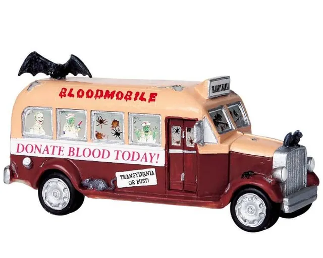 lemax-bloodmobile-miniature-spooky-town image 1
