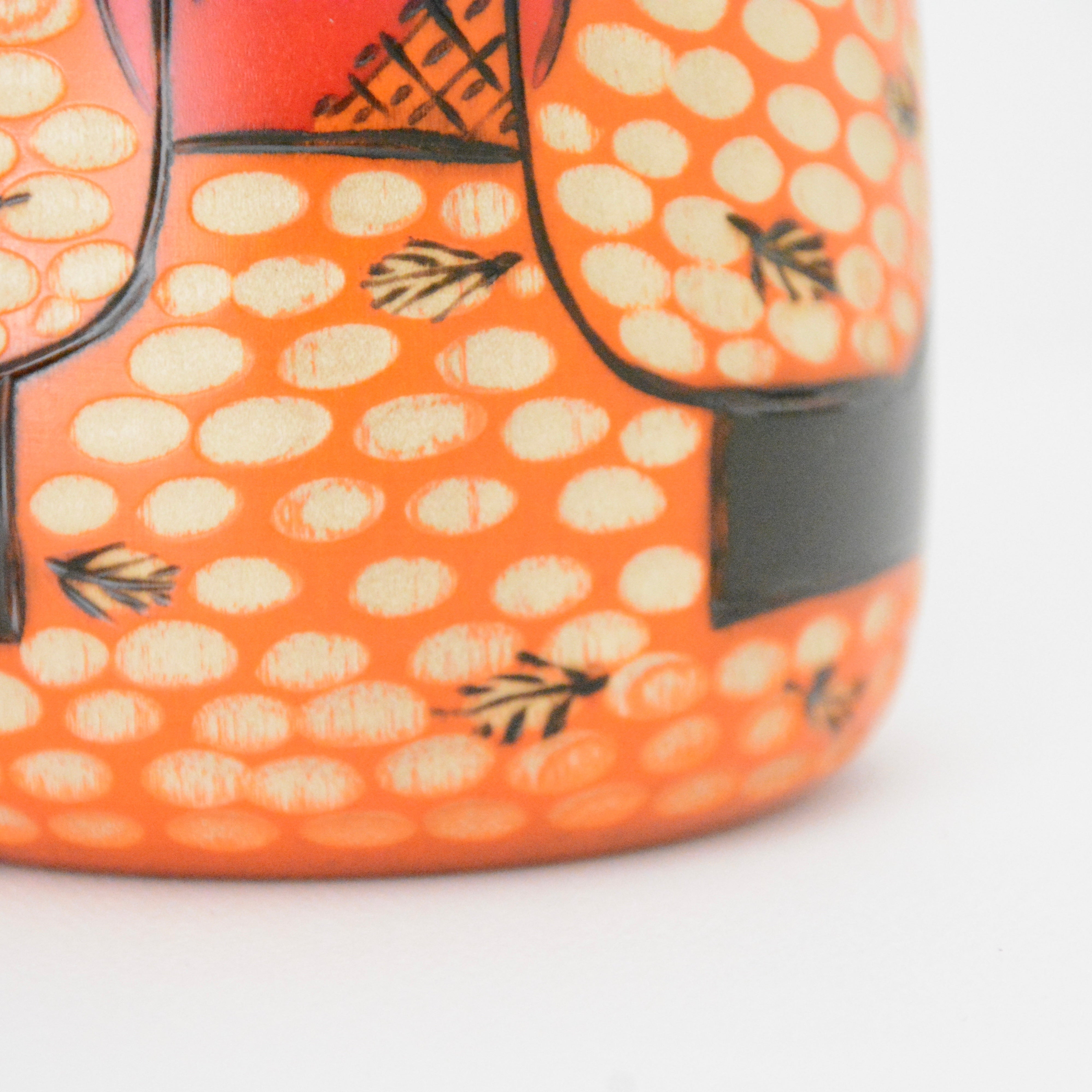 usaburo-kokeshi-aki-no-hi-un-jour-d-automne-kokeshi-classique-14-5-cm image 3