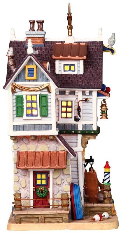 lemax-captain-andrew-s-residence-maison-lumineuse-miniature image 3
