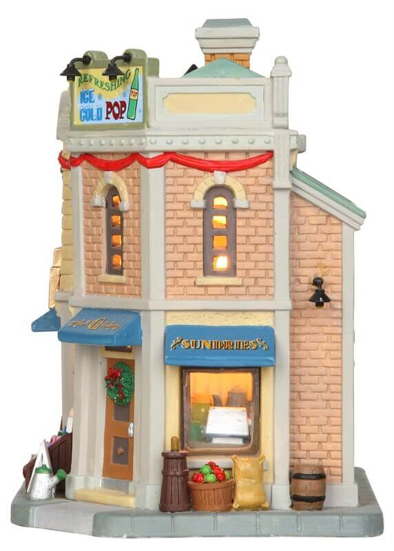 lemax-gibson-s-general-store-b-timent-miniature-de-village image 2