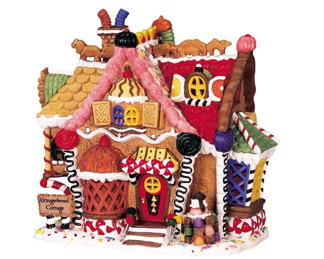 lemax-gingerbread-cottage-maison-pain-d-pice-sugar-n-spice image 1