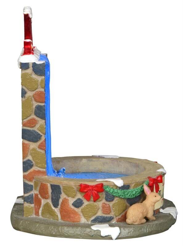lemax-frozen-fountain-fontaine-gel-e-miniature-village image 2