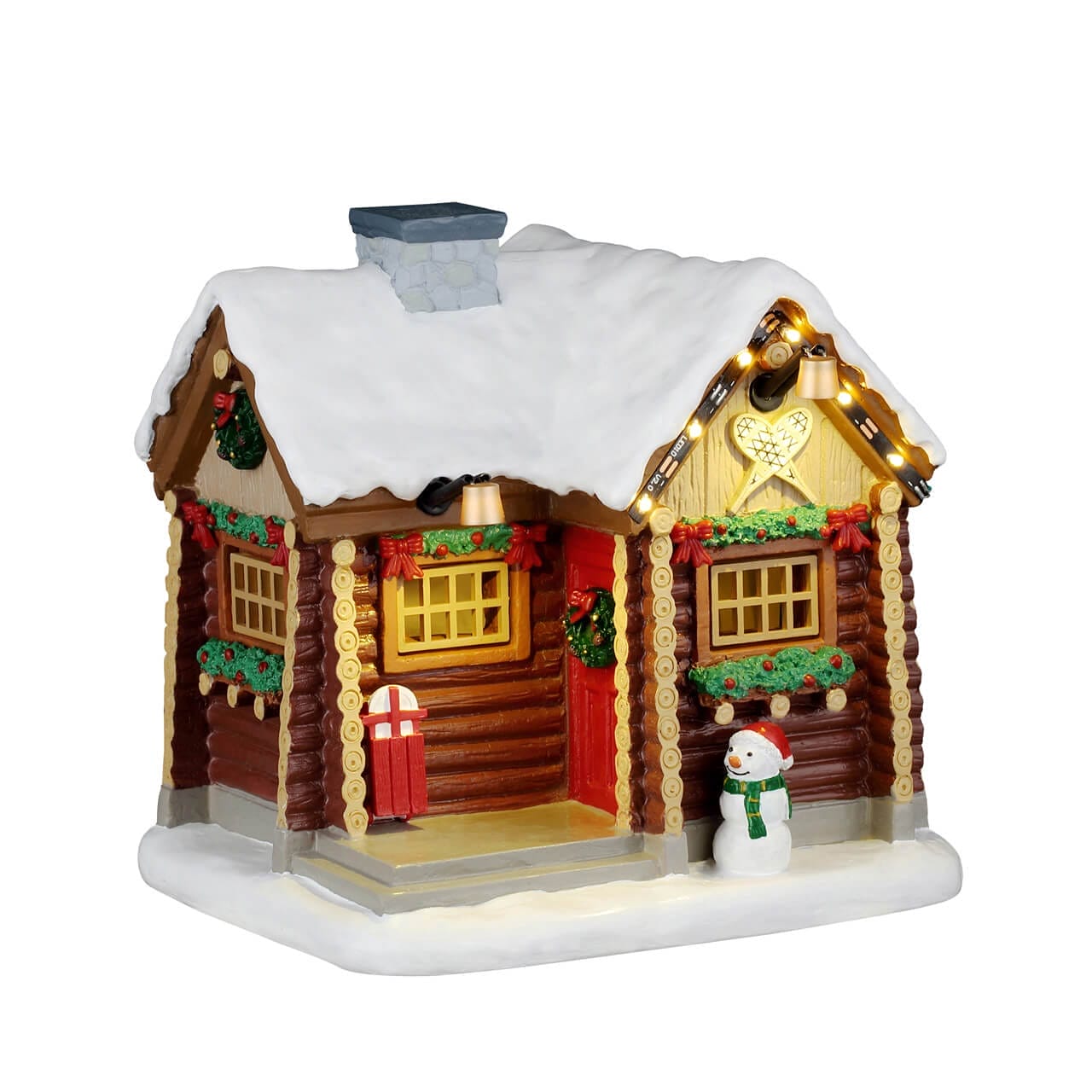 lemax-snowshoe-cabin-chalet-lumineux-vail-village image 5