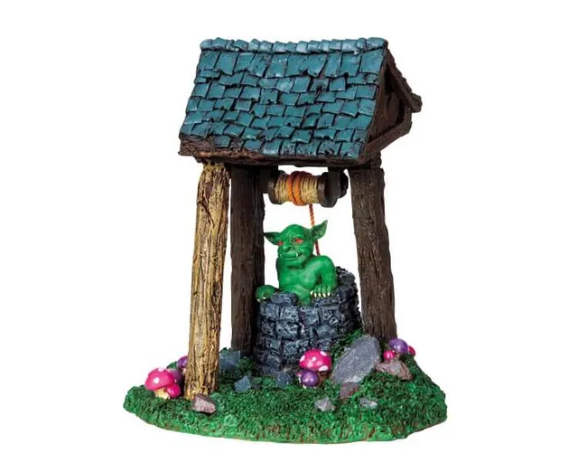 lemax-the-cursing-well-puits-maudit-miniature-spooky-town image 1