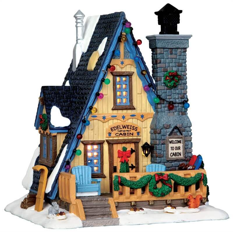lemax-edelweiss-cabin-chalet-miniature-illumin image 1