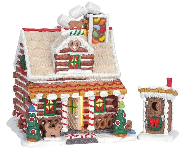 lemax-the-pretzel-cabin-b-timent-miniature-de-village image 1