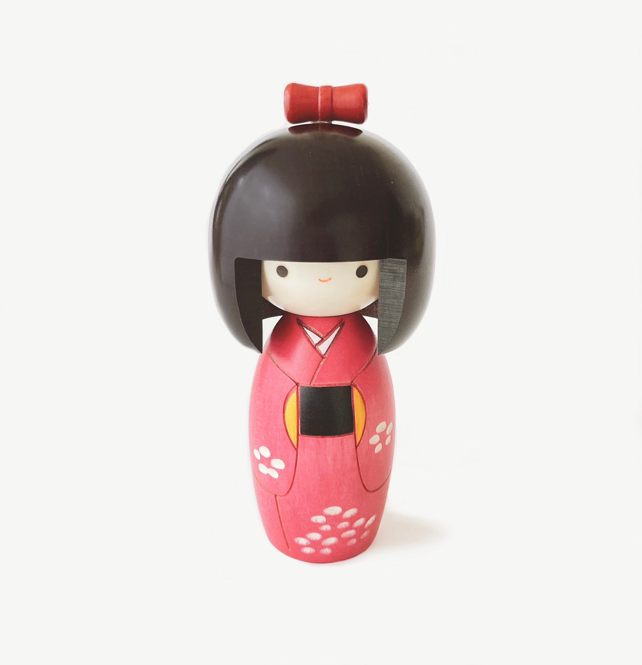 usaburo-kokeshi-haru-no-kaze-spring-breeze-poup-e-kokeshi-artisanale-14-5-cm image 1