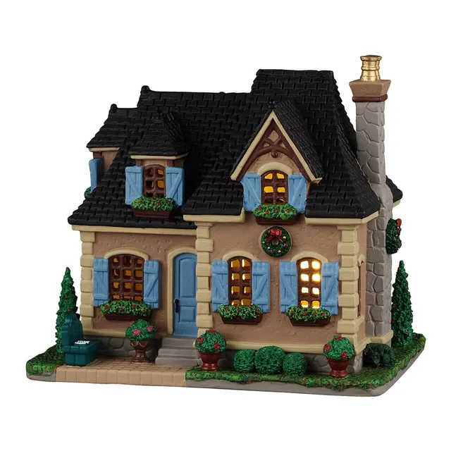 lemax-dubois-residence-maison-miniature-lumineuse-caddington image 1