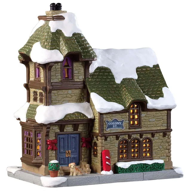 lemax-crane-residence-maison-miniature-illumin-e-caddington image 1