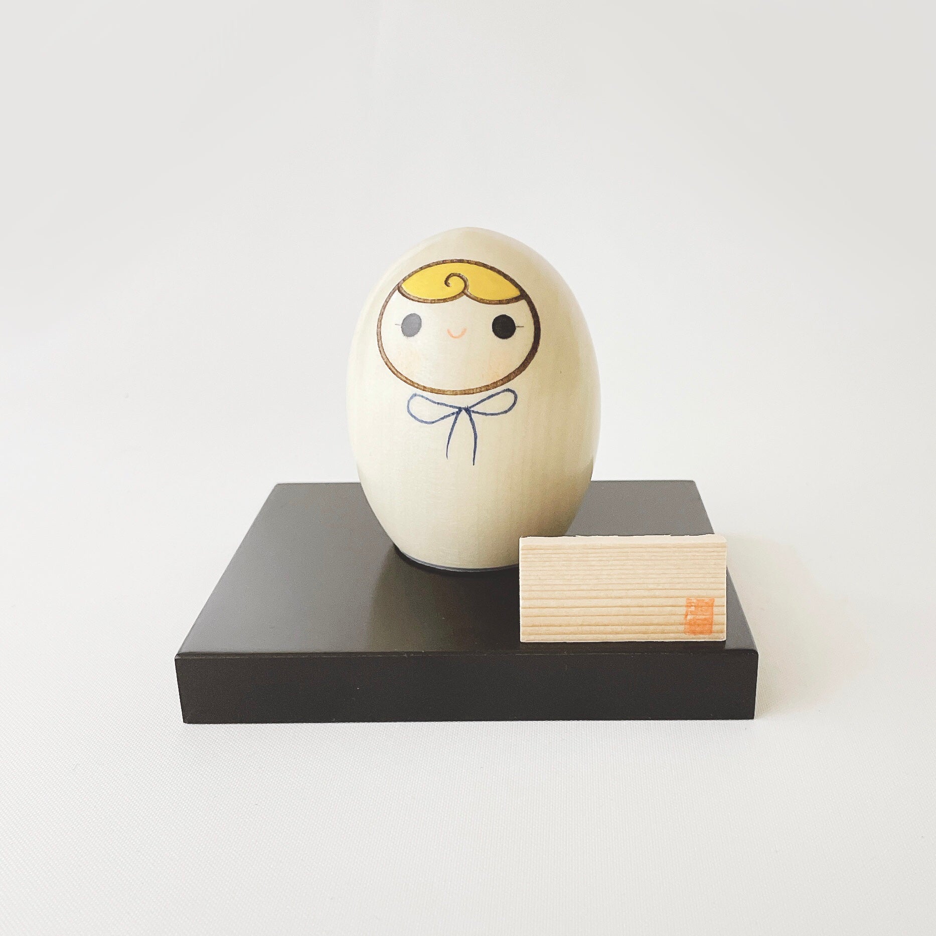 usaburo-kokeshi-heso-no-o-ire-ruban-bleu-bo-te-cordon-ombilical image 6