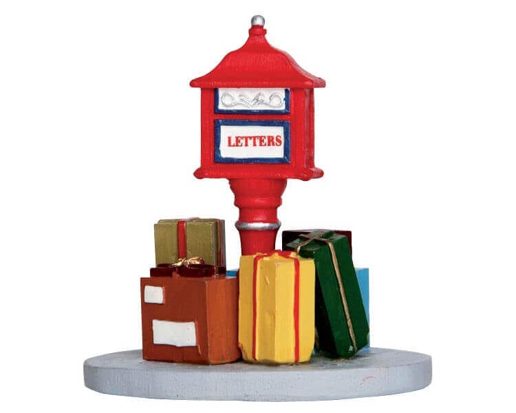 lemax-overloaded-mailbox-figurine-bo-te-aux-lettres-village-miniature image 2
