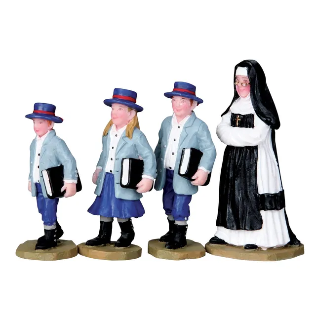 lemax-sunday-school-b-timent-miniature-glise image 1