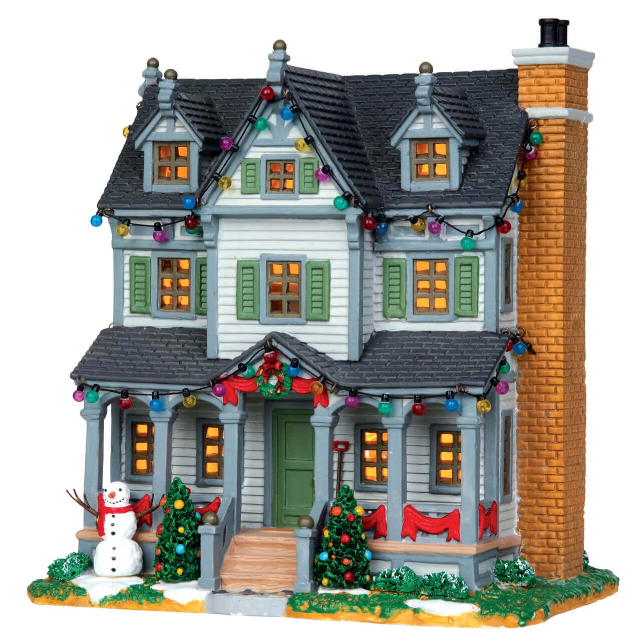 lemax-davis-residence-maison-miniature-lumineuse image 4