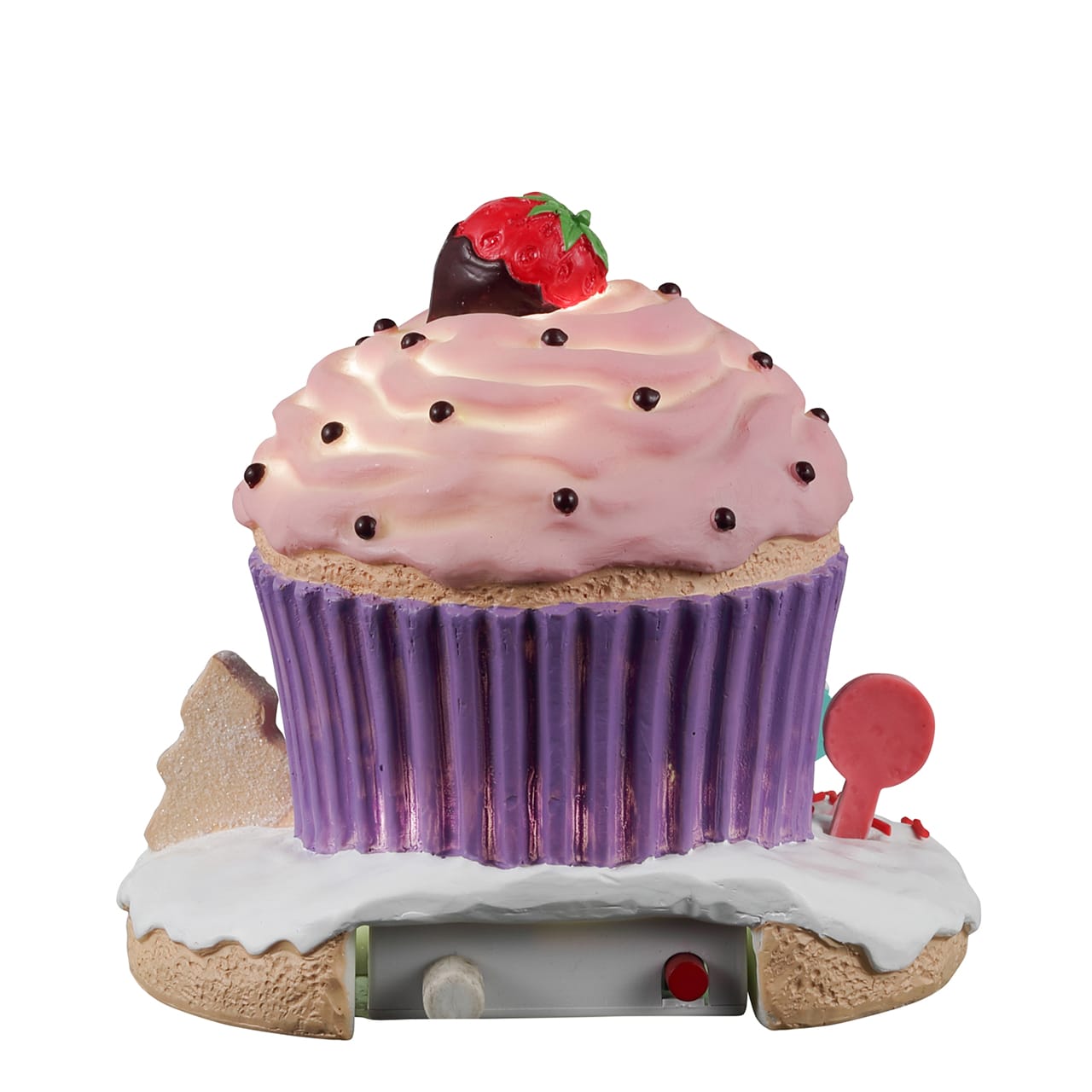 lemax-strawberry-bungalow-maison-miniature-camp-cupcake image 4