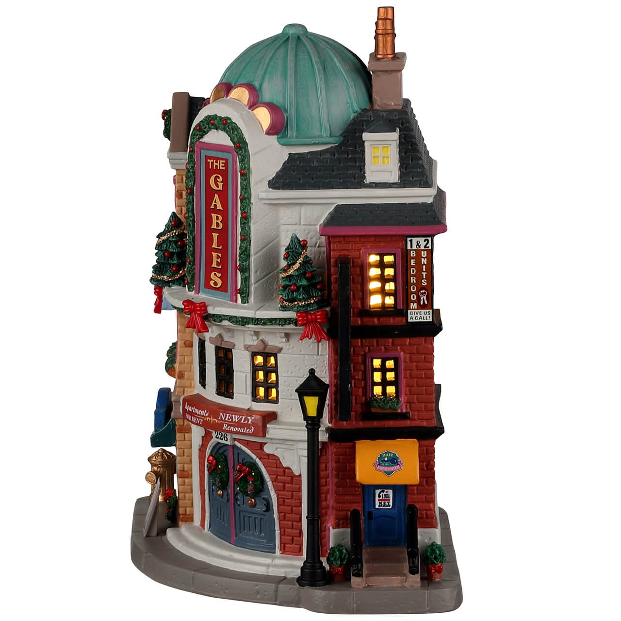 lemax-the-gables-apartments-b-timent-miniature-caddington-village image 3